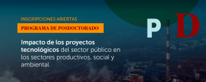 Impacto de los proyectos tecnológicos del sector público en los sectores productivo, social y ambiental 