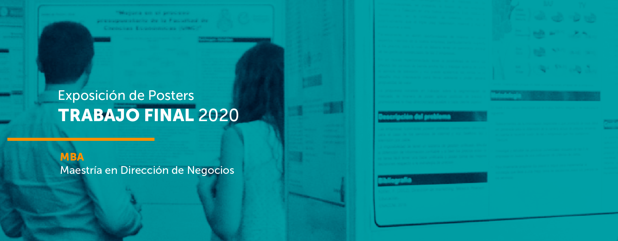Exposición de posters MBA
